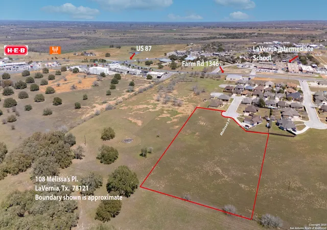 Photo 3 of Land for sale at 108 Melissas Pl, La Vernia, TX 78121 | MLS# 2012793 | Listing updated on 2026-09-11