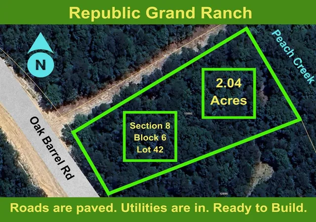 Photo 1 of Land for sale at 12892 Oak Barrel Rd, Willis, TX 77378 | MLS# 91994935 | Listing updated on 2026-09-14