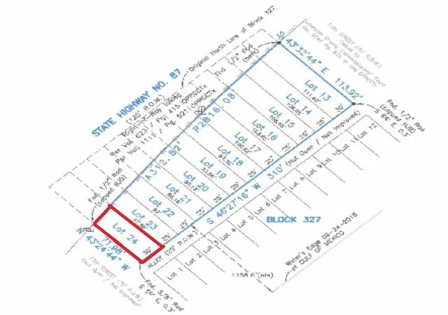 Photo 1 of Land for sale at Lot 24 Highway 87, Galveston, TX 77550 | MLS# 77674629 | Listing updated on 2025-12-30