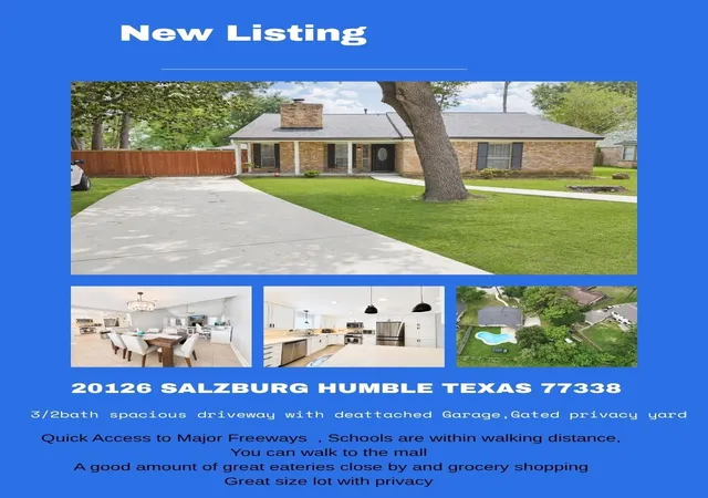 Homes for sale in Humble, TX | 20126 Salzburg Ln, Humble, TX 77338 | MLS# 86160367