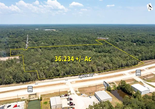 Photo 1 of Land for sale at 19945 Hwy 242, Conroe, TX 77306 | MLS# 16857782 | Listing updated on 2026-08-10