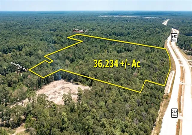 Photo 4 of Land for sale at 19945 Hwy 242, Conroe, TX 77306 | MLS# 16857782 | Listing updated on 2026-08-10