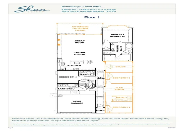 Photo 2 of Single family home for sale at 29727 Brushy Gables Dr, Magnolia, TX 77354 | MLS# 23255784 | Listing updated on 2026-09-01