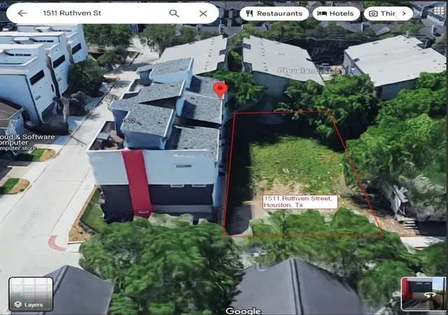 Photo 2 of Land for sale at 1511 Ruthven St, Houston, TX 77019 | MLS# 52649229 | Listing updated on 2026-07-17