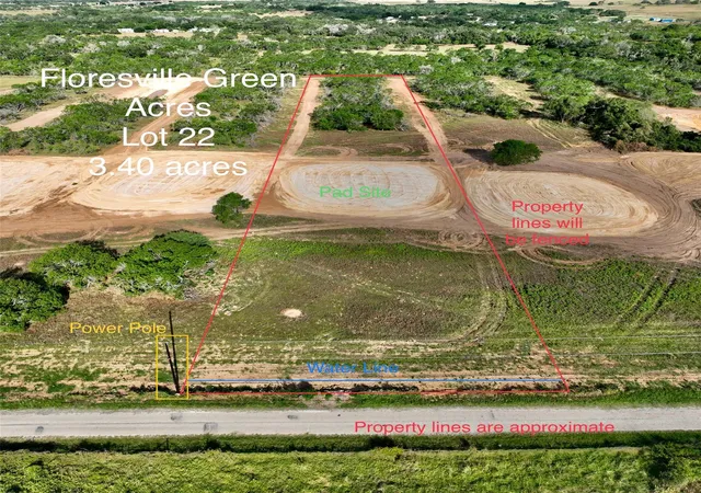 Homes for sale in Floresville, TX | Lot 22 Cr 124 Rd, Floresville, TX 78114 | MLS# 48349614