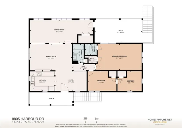 33rd image of 8805 Harbour Dr, Dickinson, TX 77539 | MLS# 9705955
