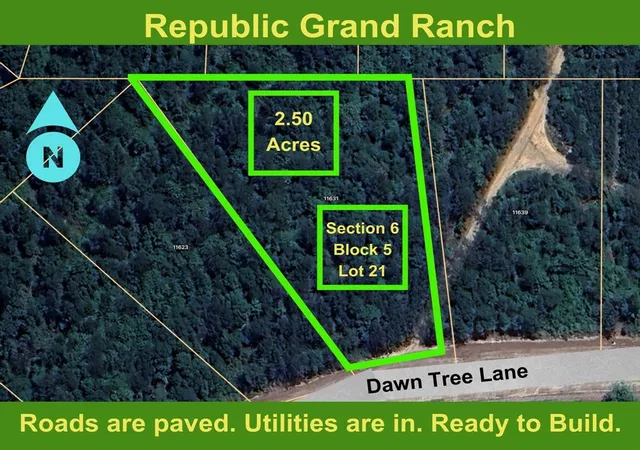 Photo 1 of Land for sale at 11631 Dawn Tree Ln, Willis, TX 77378 | MLS# 17006652 | Listing updated on 2026-08-30
