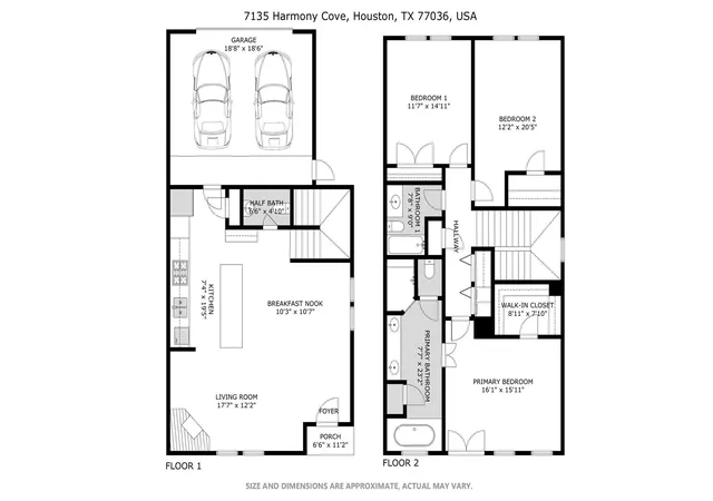 Photo 3 of Single family home for sale at 7135 Harmony Cvs, Houston, TX 77036 | MLS# 84930619 | Listing updated on 2026-09-22