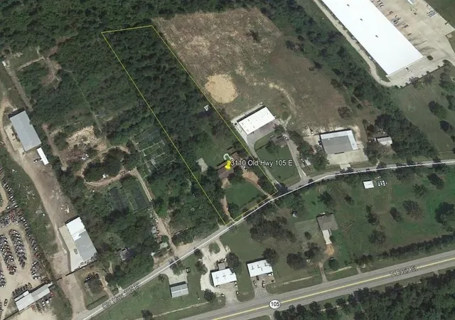 Photo 1 of Land for sale at 3110 Old Hwy 105 E, Conroe, TX 77301 | MLS# 38216460 | Listing updated on 2026-05-21