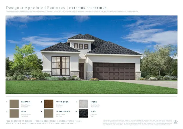 Photo 2 of Sale Pending at 1119 Village Fls Dr, Missouri City, TX 77459 | MLS# 11439462 | Listing updated on 2026-09-15