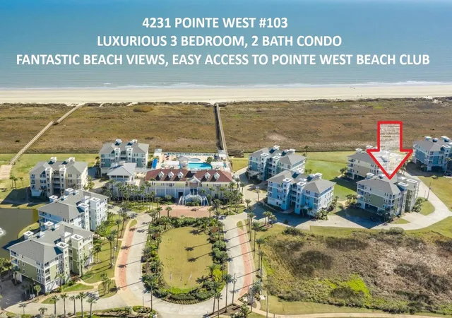Photo 1 of Townhouse for sale at 4231 Pointe W #103, Galveston, TX 77554 | MLS# 54234349 | Listing updated on 2026-08-19