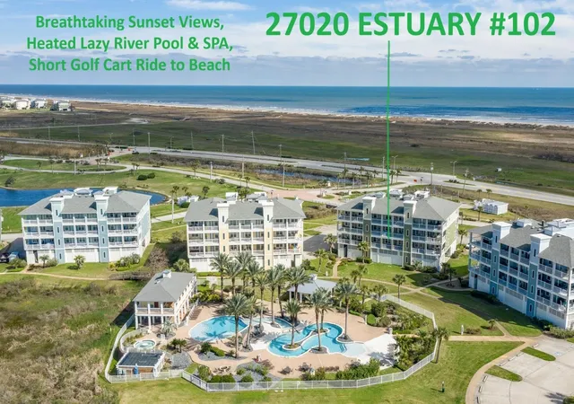 Photo 1 of Condo for sale at 27020 Estuary Dr #102, Galveston, TX 77554 | MLS# 13480717 | Listing updated on 2026-08-02