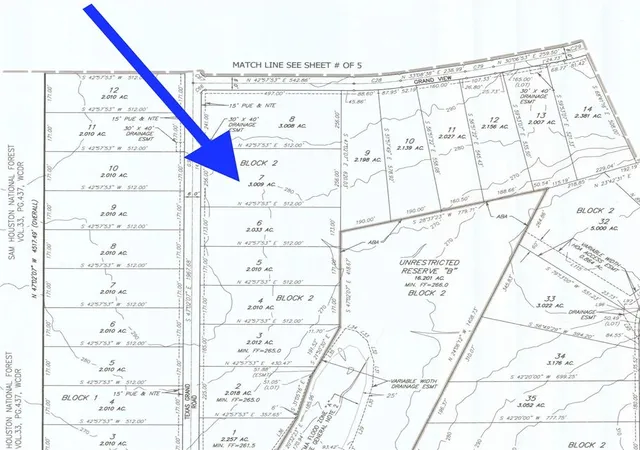 Photo 3 of Land for sale at 1-2-7 Texas Grand Rd, Huntsville, TX 77340 | MLS# 21883367 | Listing updated on 2026-09-13