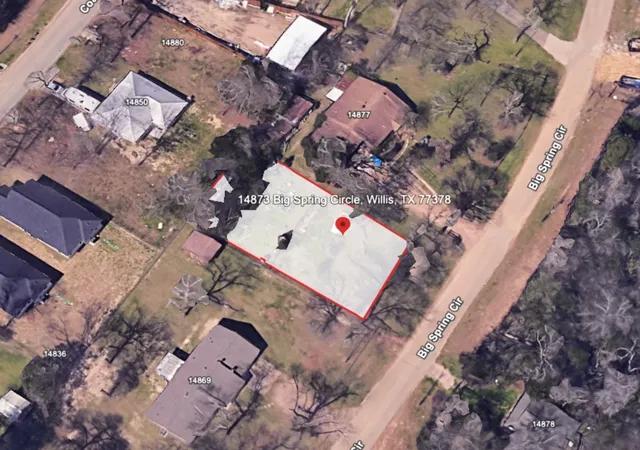 Photo 1 of Land for sale at 14873 Big Spring Cir, Willis, TX 77378 | MLS# 68003601 | Listing updated on 2026-07-29