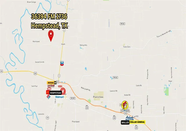 50th image of 36394 Fm 1736, Hempstead, TX 77445 | MLS# 79727934