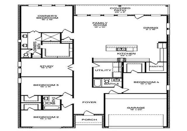 3rd image of 1025 Thistlewood Trl, Magnolia, TX 77484 | MLS# 64124827