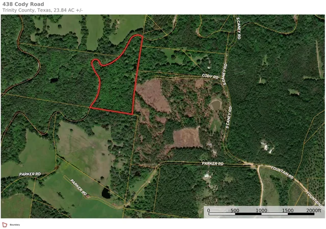Photo 2 of Land for sale at 438 Cody Rd, Trinity, TX 75862 | MLS# 30328603 | Listing updated on 2026-07-14