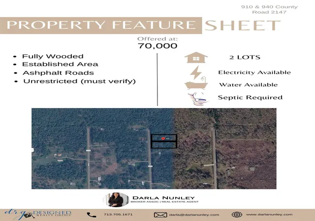 Photo 4 of Land for sale at 940 County Rd 2147, Cleveland, TX 77327 | MLS# 11454756 | Listing updated on 2026-06-27