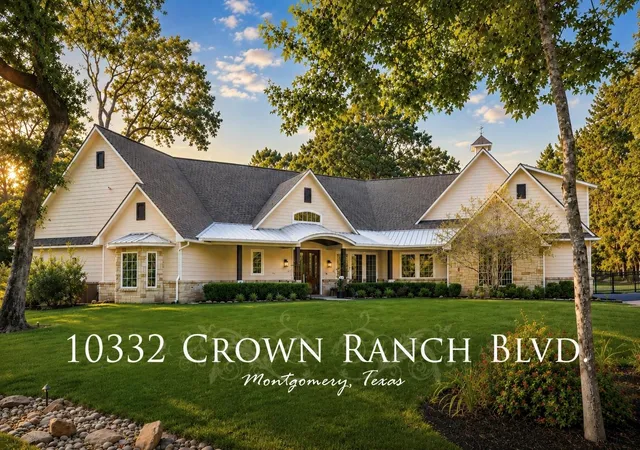 Photo 1 of Single family home for sale at 10332 Crown Ranch Blvd, Montgomery, TX 77316 | MLS# 31010647 | Listing updated on 2026-07-08