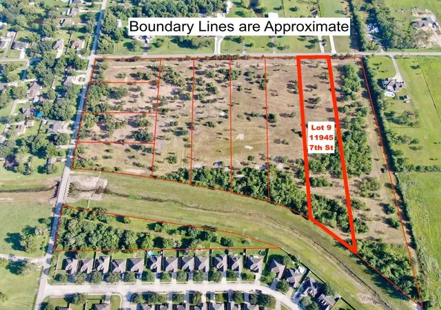 Photo 2 of Land for sale at 11945 7th Street, Santa Fe, TX 77510 | MLS# 51155710 | Listing updated on 2026-09-11