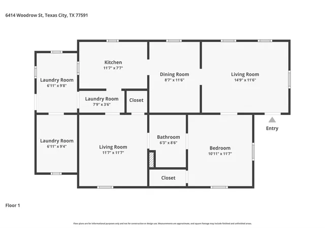 Homes for sale in Texas City, TX | 6414 Woodrow St, Texas City, TX 77591 | MLS# 79606041
