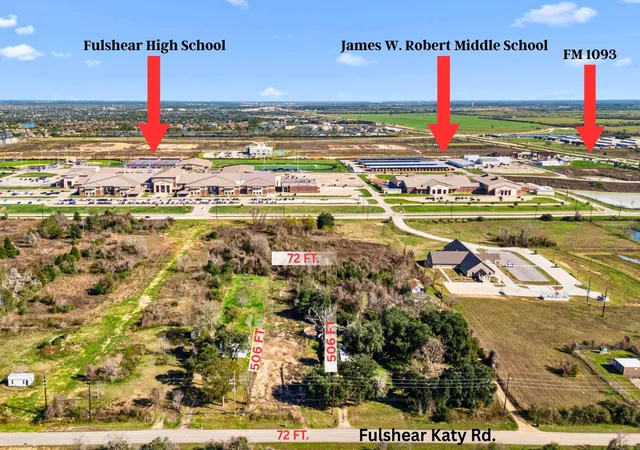 Photo 1 of Land for sale at 7417 Fulshear Katy Rd, Fulshear, TX 77441 | MLS# 79154342 | Listing updated on 2026-07-26