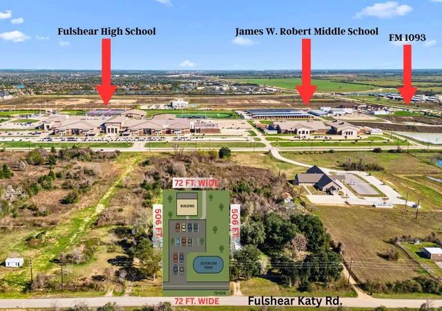 Photo 2 of Land for sale at 7417 Fulshear Katy Rd, Fulshear, TX 77441 | MLS# 79154342 | Listing updated on 2026-07-26