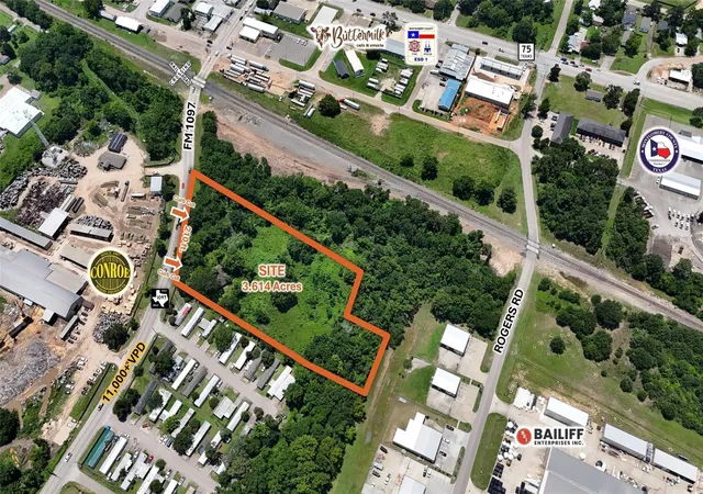 Photo 3 of Land for sale at 301 Fm 1097 E, Willis, TX 77318 | MLS# 22164473 | Listing updated on 2026-07-15