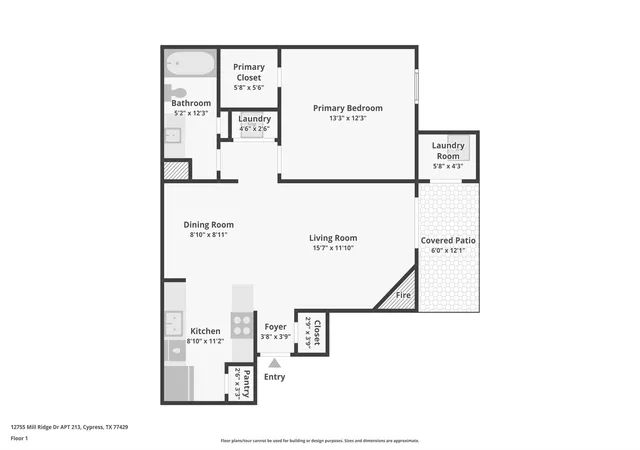 5th image of 12755 Mill Ridge Dr #213, Cypress, TX 77429 | MLS# 59460802