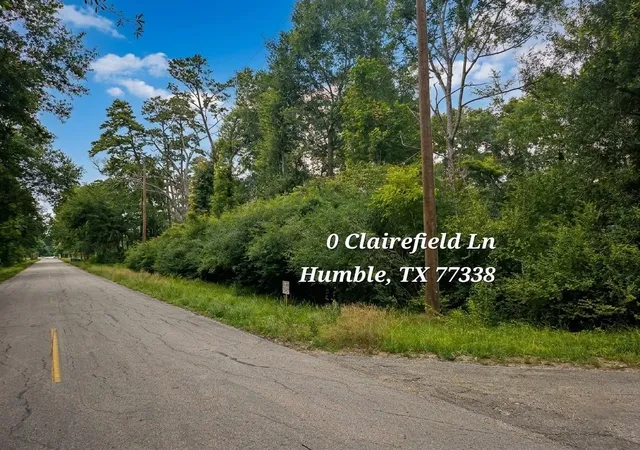 Photo 1 of Land for sale at 0 Clairfield Ln, Humble, TX 77338 | MLS# 18086996 | Listing updated on 2026-08-30