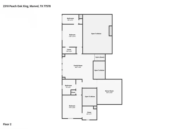 Photo 47 of Single family home for sale at 2310 Peach Oak Xing, Manvel, TX 77578 | MLS# 69289093 | Listing updated on 2026-09-15