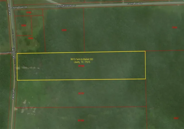 Photo 1 of Land for sale at 9813 Fm 563 Rd, Liberty, TX 77575 | MLS# 52120615 | Listing updated on 2026-07-01