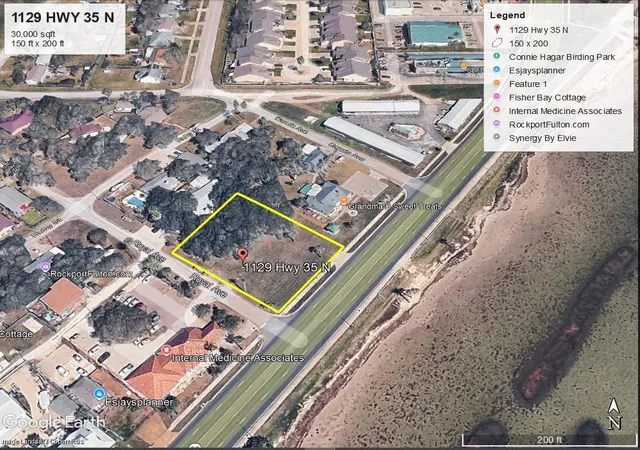 Photo 3 of Land for sale at 1129 Highway 35 N, Rockport, TX 78382 | MLS# 83212160 | Listing updated on 2026-05-27