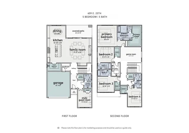 Photo 4 of Single family home for sale at 609 E 25th Street, Houston, TX 77008 | MLS# 53672595 | Listing updated on 2026-09-19