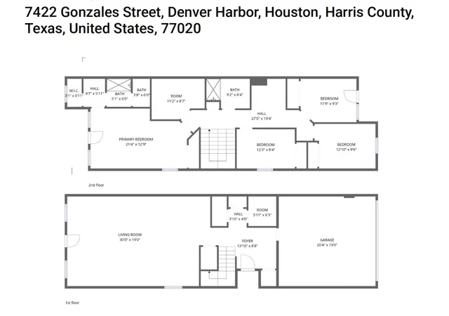 2nd image of 7422 Gonzales St, Houston, TX 77020 | MLS# 51886019