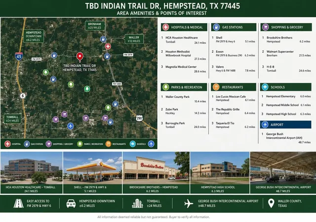 2nd image of Tbd Indian Trail Dr, Hempstead, TX 77445 | MLS# 66046768