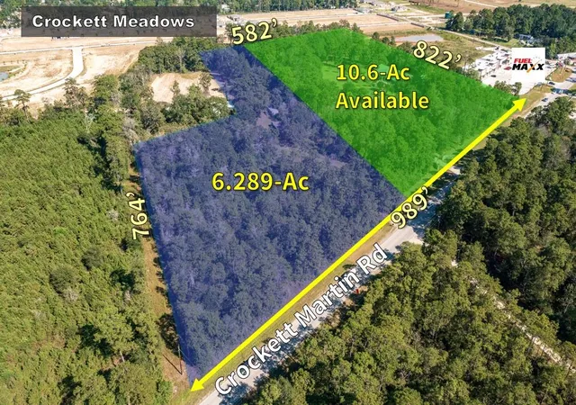 Photo 3 of Land for sale at 11029 Crockett Martin Rd, Conroe, TX 77306 | MLS# 42291533 | Listing updated on 2026-08-07