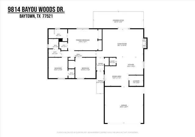 17th image of 9814 Bayou Woods Dr, Baytown, TX 77521 | MLS# 39818287