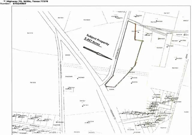 Photo 2 of Land for sale at 0 North Hwy 75, Willis, TX 77378 | MLS# 63979670 | Listing updated on 2026-07-28
