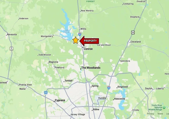 Photo 3 of Land for sale at 2536 Longmire Rd, Conroe, TX 77304 | MLS# 3136167 | Listing updated on 2026-04-05
