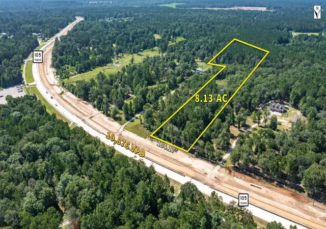 Photo 2 of Land for sale at 23132 Highway 105, Cleveland, TX 77328 | MLS# 43991405 | Listing updated on 2026-08-20