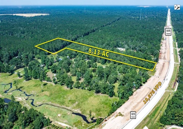 Photo 2 of Land for sale at 23132 Highway 105, Cleveland, TX 77328 | MLS# 43991405 | Listing updated on 2026-08-20