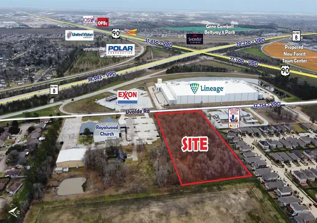 Land for sale at 7803 Uvalde Rd, Houston, TX 77049 | MLS# 60452385