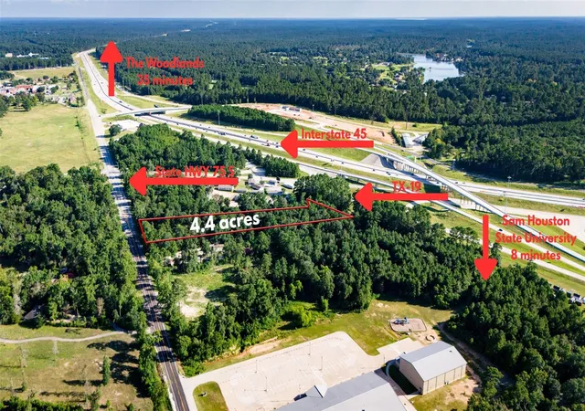 Photo 4 of Land for sale at 7206 State Hwy 75 S, Huntsville, TX 77340 | MLS# 37611098 | Listing updated on 2026-06-01