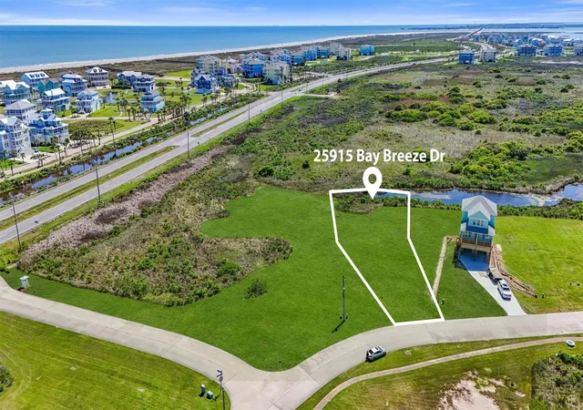 Photo 3 of Land for sale at 25915 Bay Breeze Dr, Galveston, TX 77554 | MLS# 5408973 | Listing updated on 2026-06-15