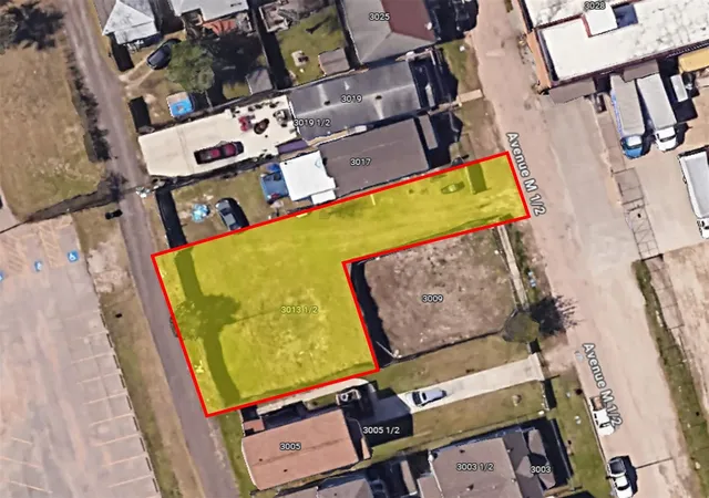 Photo 1 of Land for sale at 3013 Ave M 1/2, Galveston, TX 77550 | MLS# 82853906 | Listing updated on 2026-07-20