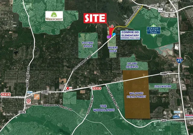 Photo 5 of Land for sale at 14051 Old Conroe Rd, Conroe, TX 77384 | MLS# 91857100 | Listing updated on 2025-12-17