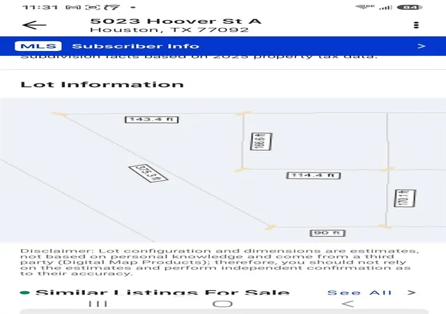 Photo 2 of Single family home for sale at 5023 Hoover St, Houston, TX 77092 | MLS# 79147829 | Listing updated on 2026-08-01