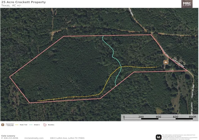 Photo 3 of Land for sale at 00 County Road 2064, Crockett, TX 75835 | MLS# 91950535 | Listing updated on 2026-08-29
