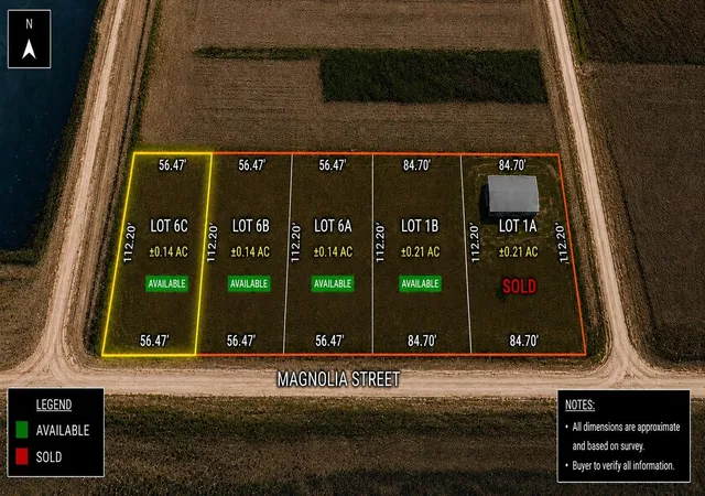 Photo 2 of Land for sale at Tbd6c Magnolia St, Matagorda, TX 77457 | MLS# 25763158 | Listing updated on 2026-08-23